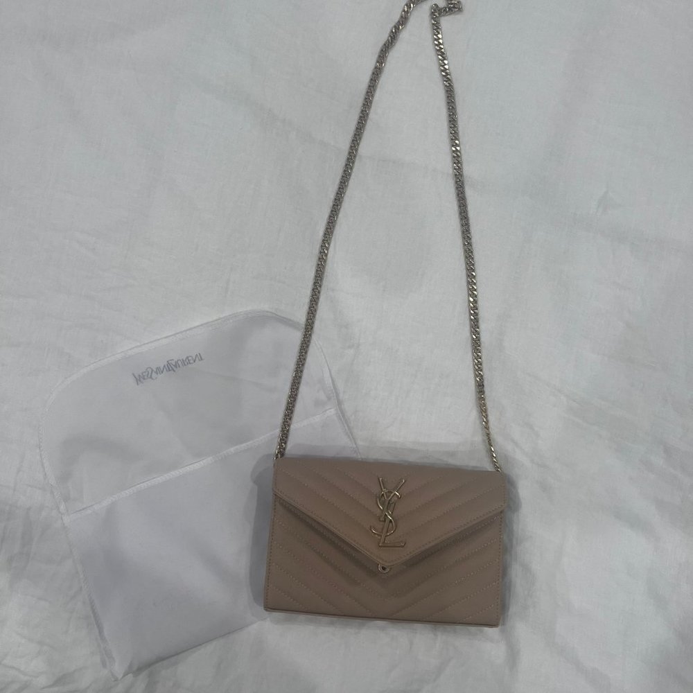 YSL Style quilted-leather shoulder bag - Picture 2 of 8